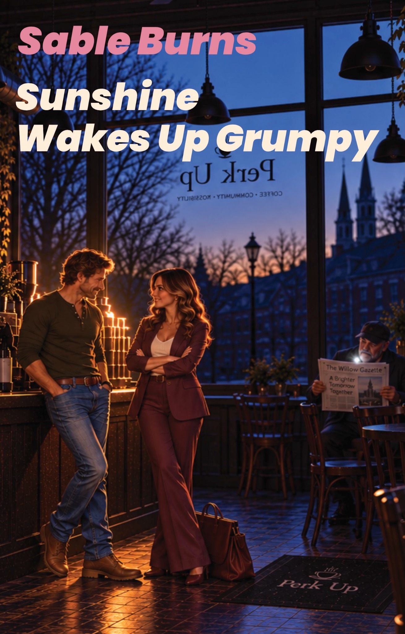 Cover of Sunshine Wakes Up Grumpy by Sable Burns